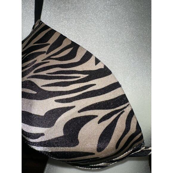 Delta Burke Bra Animal Print Underwire Light Padding 42D - Picture 2 of 6